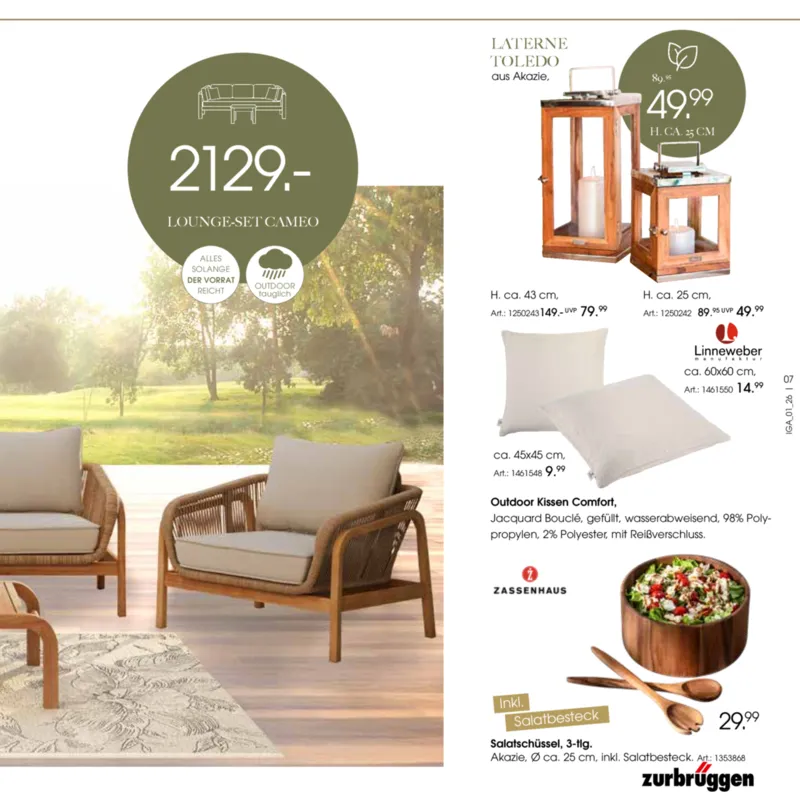 Zurbrüggen Prospekt vom 24.03.2026, Seite 7