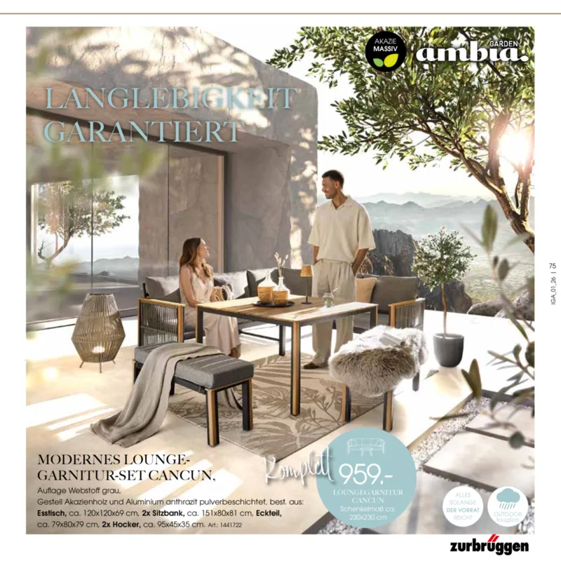 Zurbrüggen Prospekt vom 24.03.2026, Seite 75