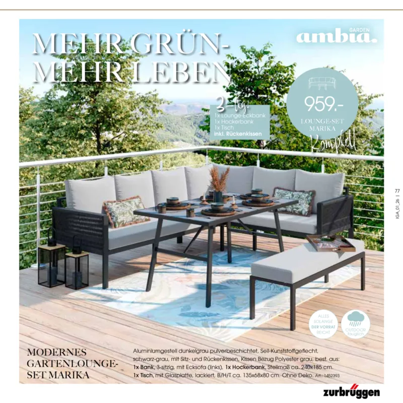 Zurbrüggen Prospekt vom 24.03.2026, Seite 77