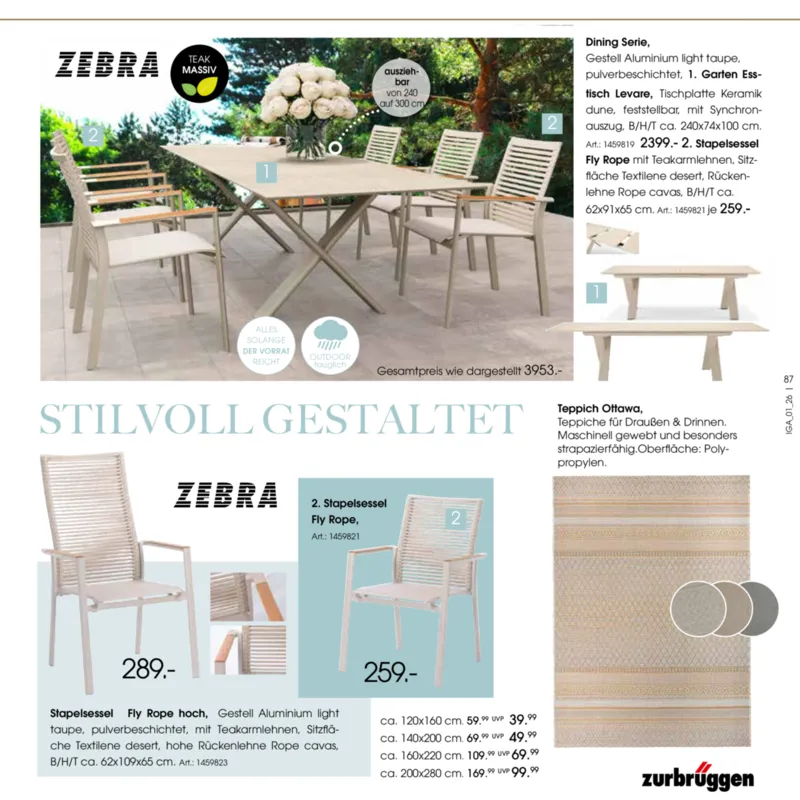 Zurbrüggen Prospekt vom 24.03.2026, Seite 87