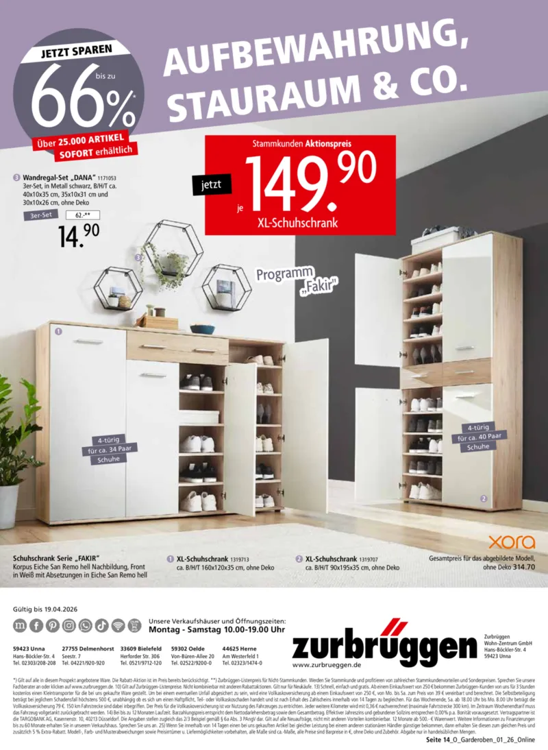 Zurbrüggen Prospekt vom 24.03.2026, Seite 14