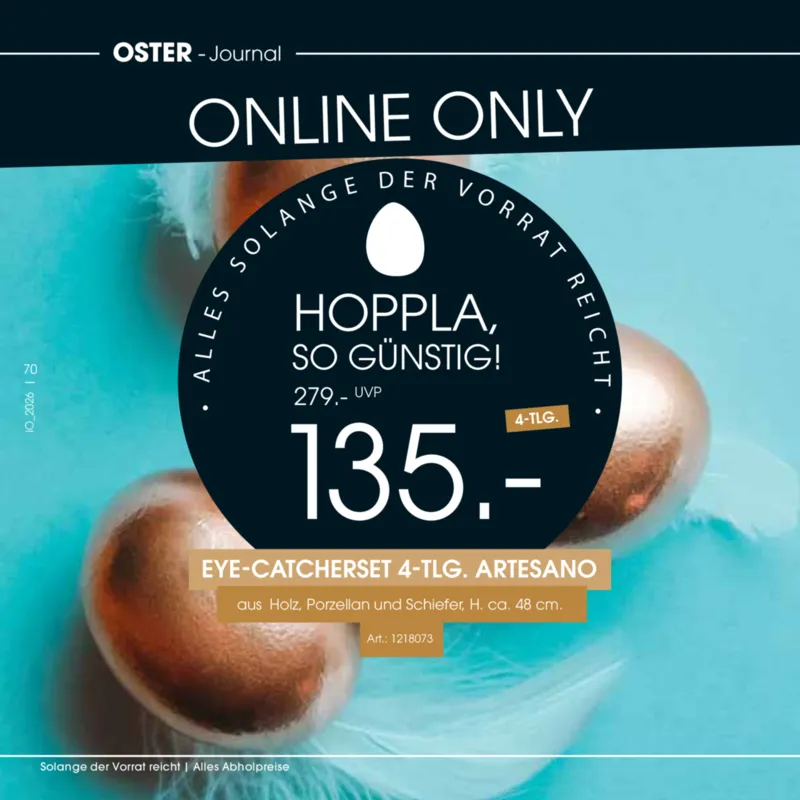 Zurbrüggen Prospekt vom 24.03.2026, Seite 70