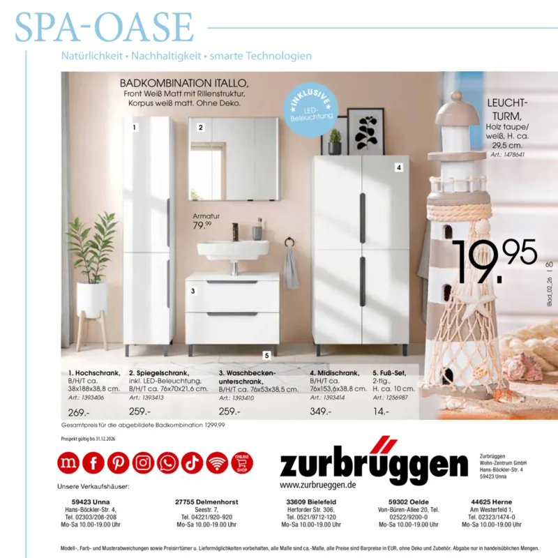 Zurbrüggen Prospekt vom 24.03.2026, Seite 60