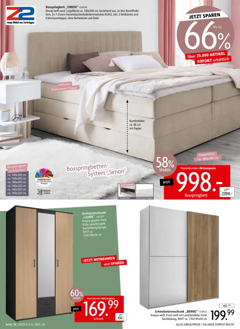 Zurbrüggen Prospekt vom 31.03.2026, Seite 10