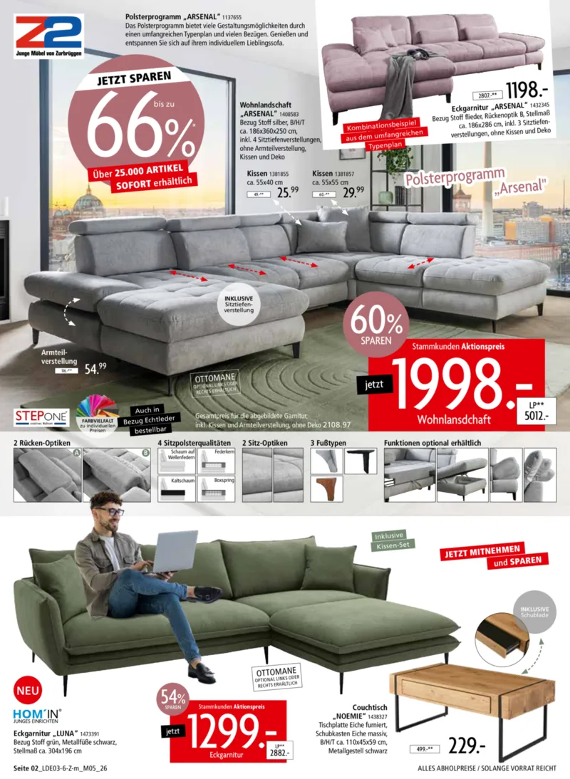 Zurbrüggen Prospekt vom 31.03.2026, Seite 2