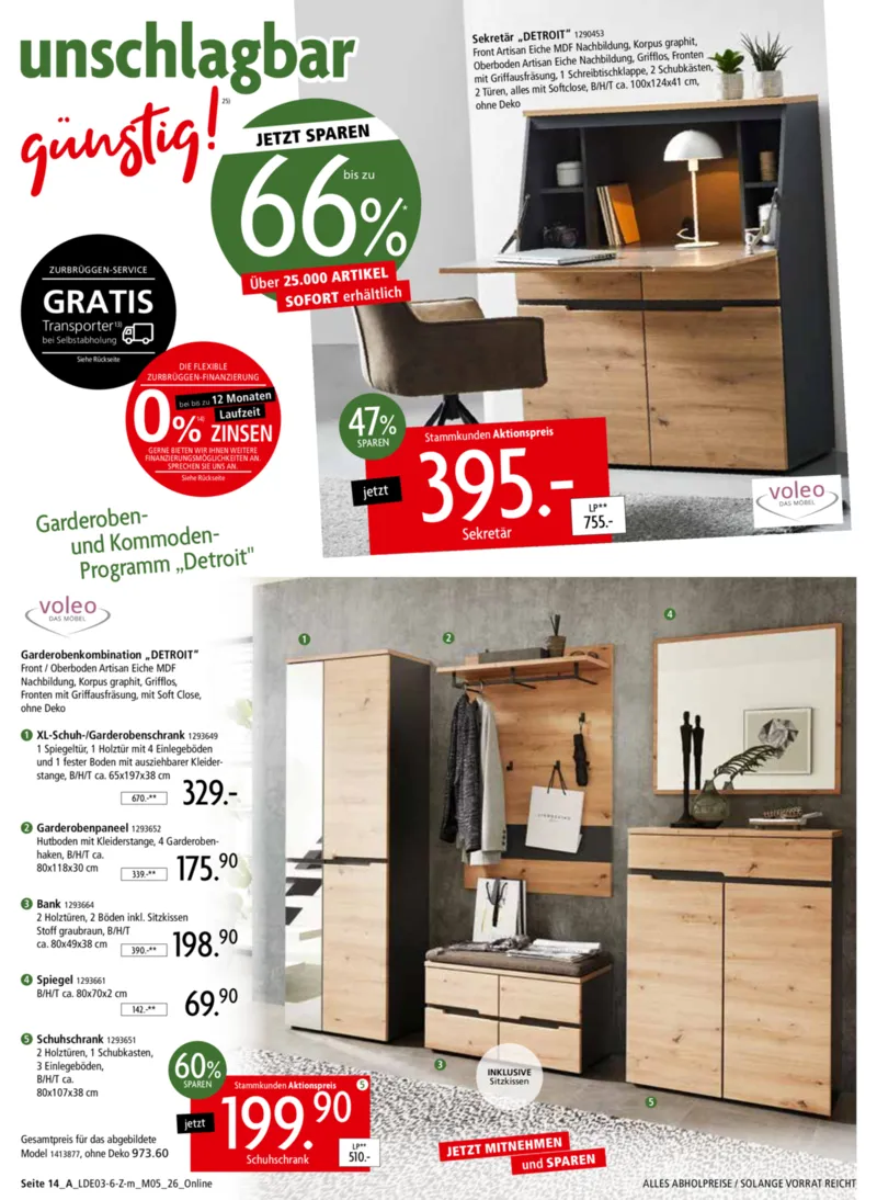 Zurbrüggen Prospekt vom 31.03.2026, Seite 20