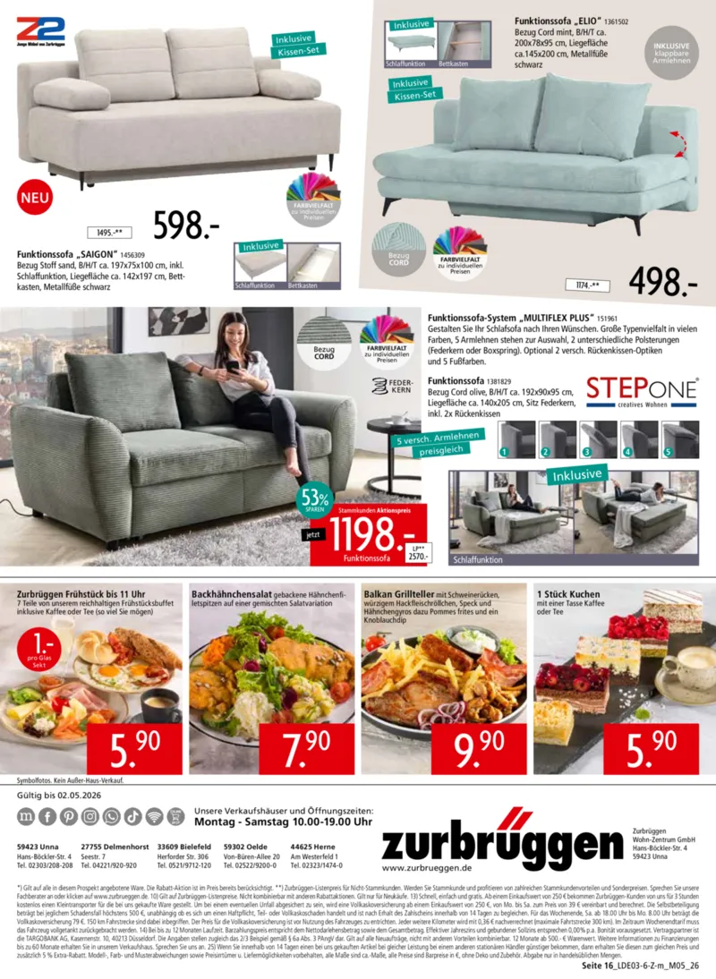 Zurbrüggen Prospekt vom 31.03.2026, Seite 40