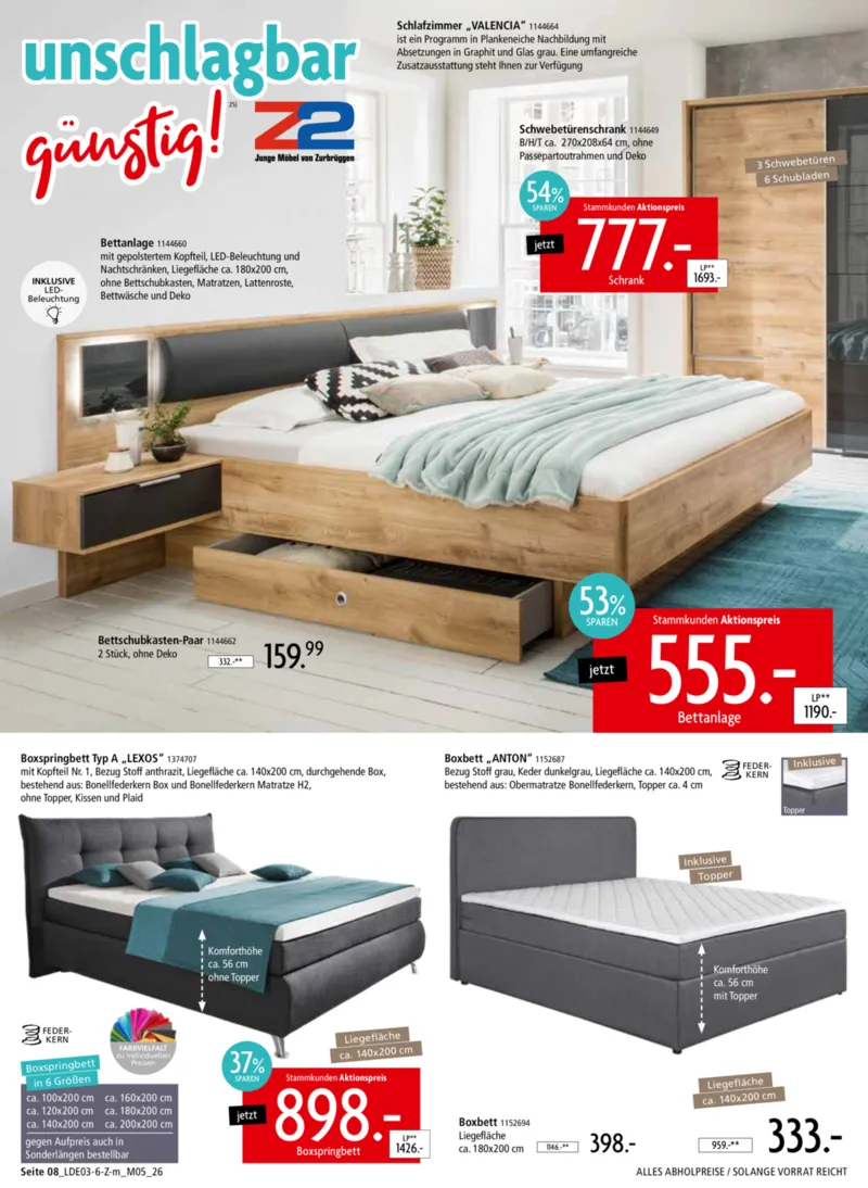 Zurbrüggen Prospekt vom 31.03.2026, Seite 8