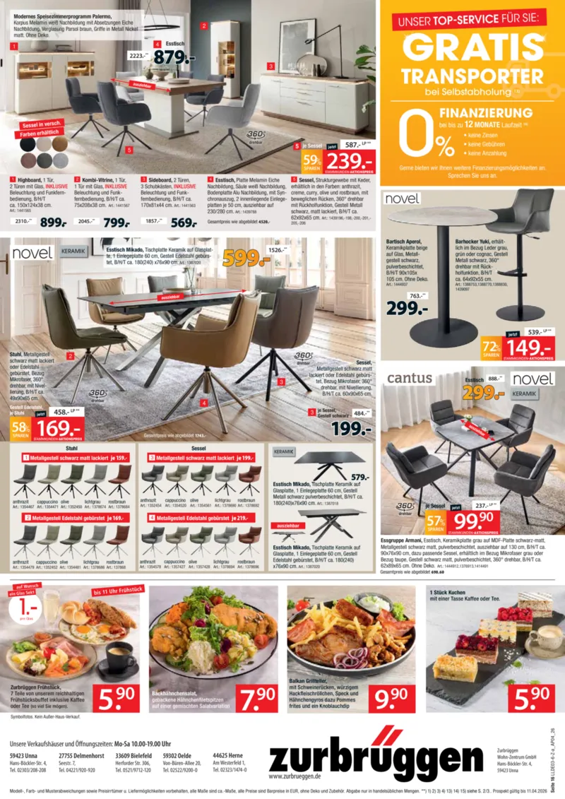 Zurbrüggen Prospekt vom 31.03.2026, Seite 20