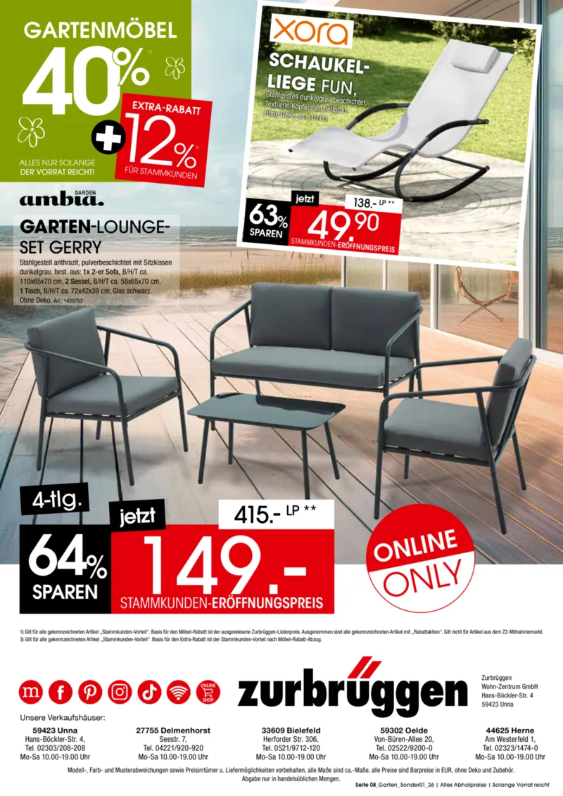 Zurbrüggen Prospekt vom 31.03.2026, Seite 8