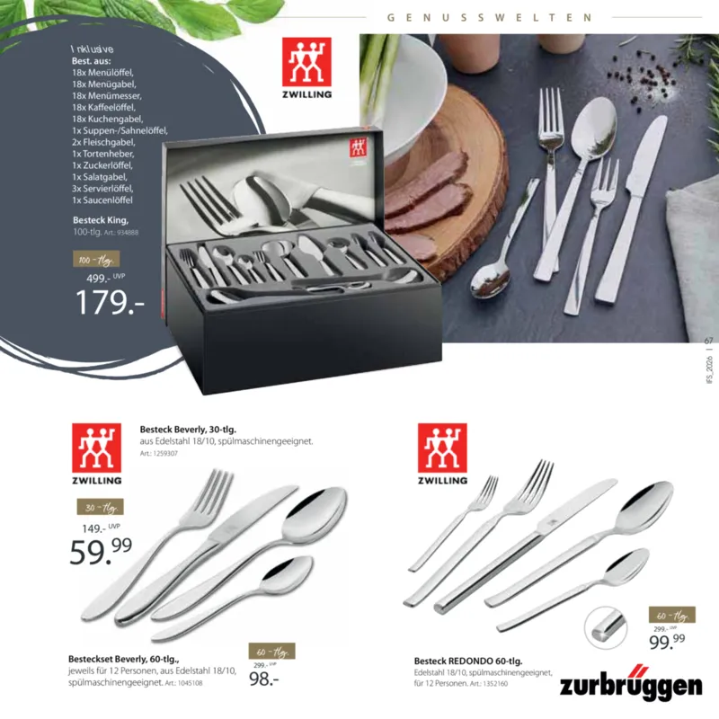 Zurbrüggen Prospekt vom 14.04.2026, Seite 65