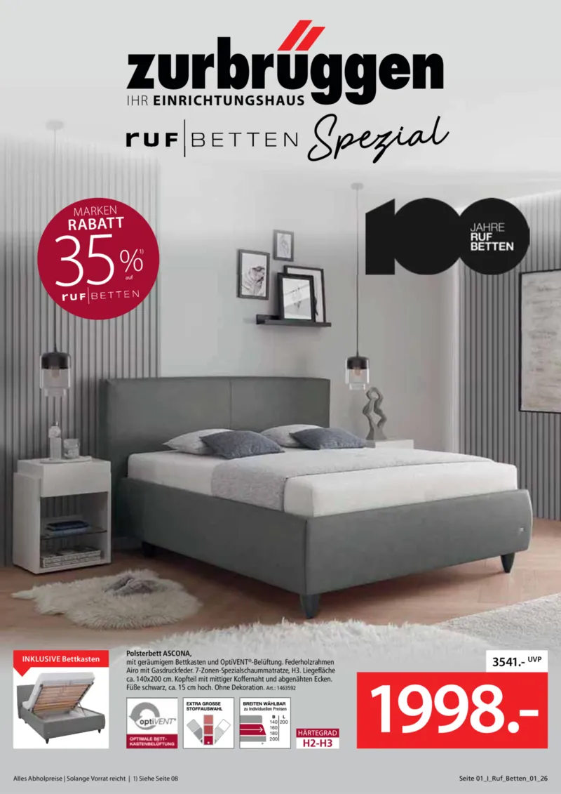 Zurbrüggen Prospekt vom 21.04.2026, Seite 1