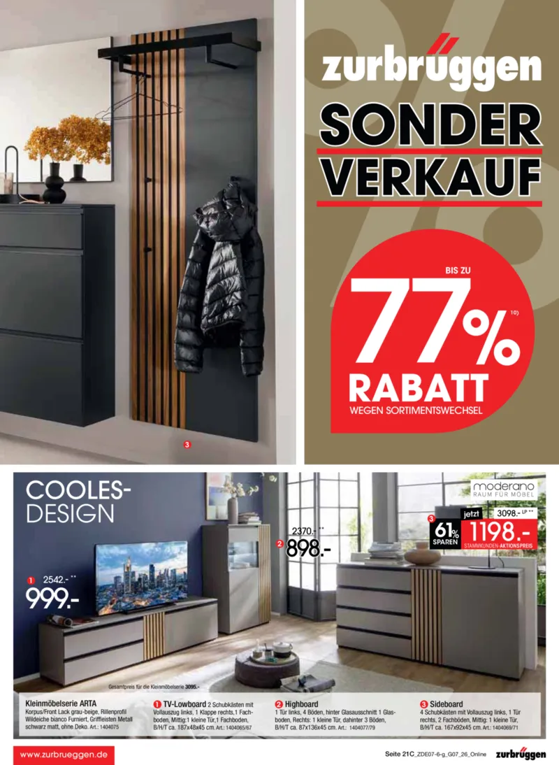 Zurbrüggen Prospekt vom 07.07.2026, Seite 33