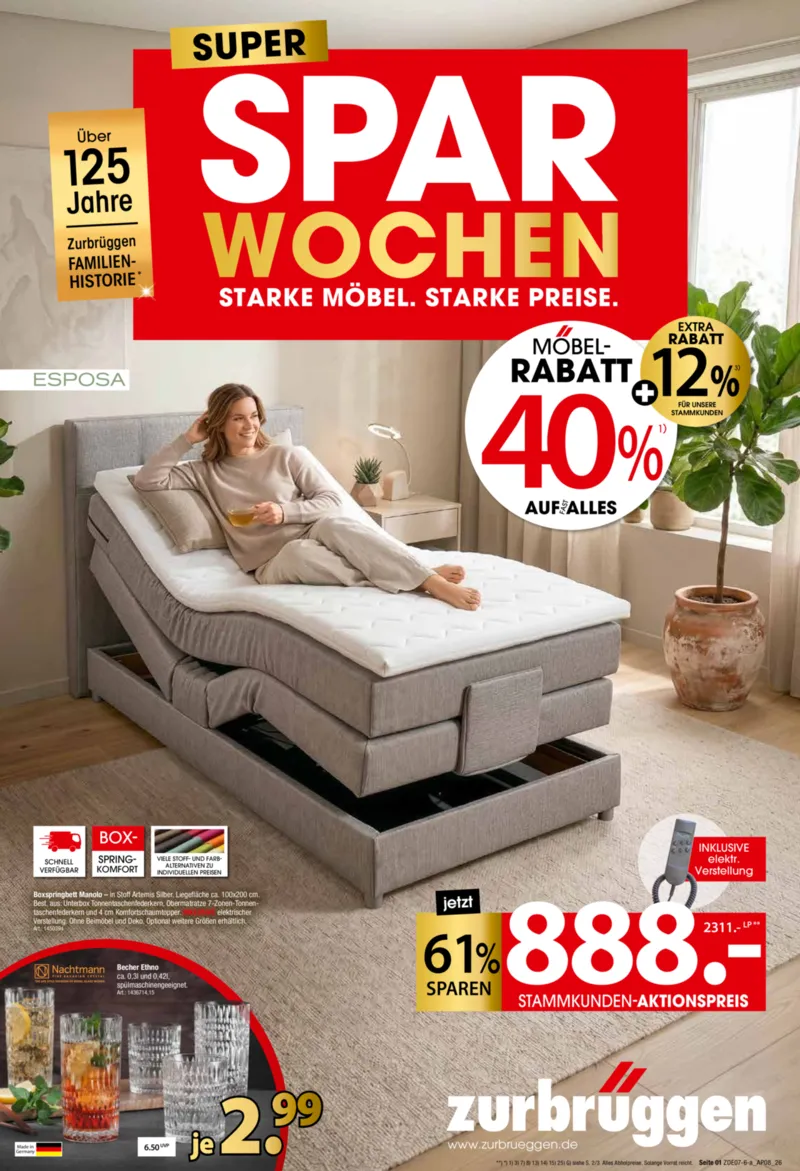 Zurbrüggen Prospekt vom 21.07.2026, Seite 1