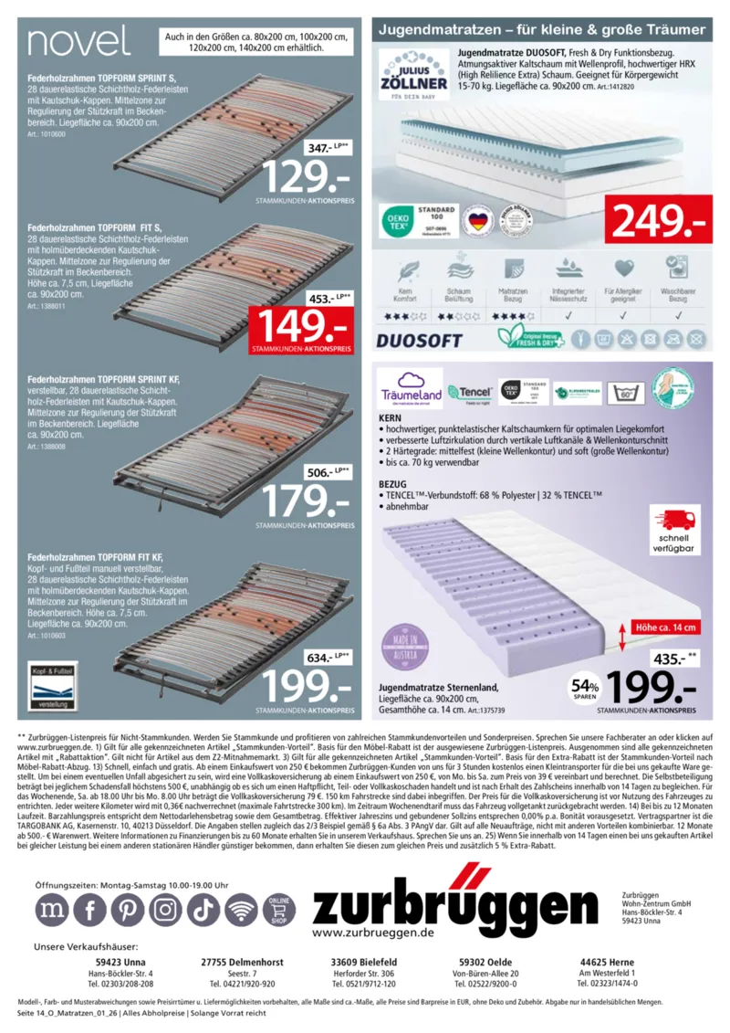 Zurbrüggen Prospekt vom 21.07.2026, Seite 14