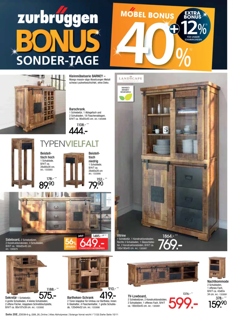 Zurbrüggen Prospekt vom 04.08.2026, Seite 38