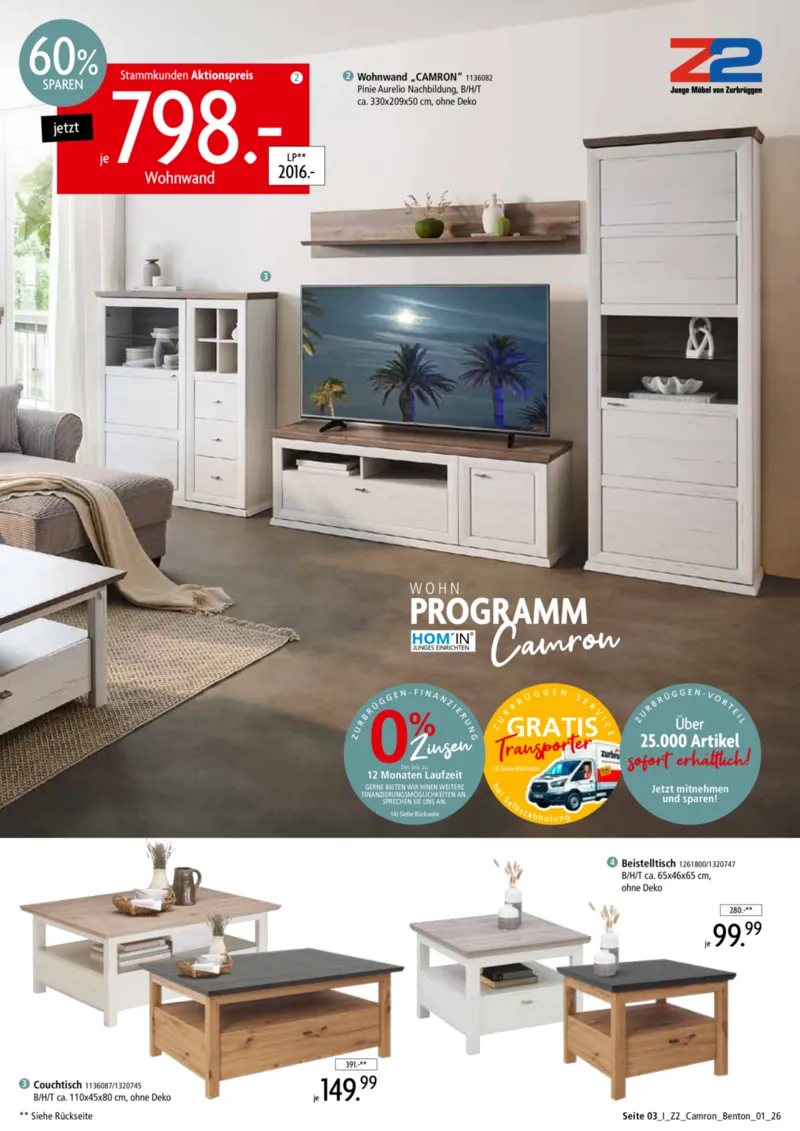 Zurbrüggen Prospekt vom 11.08.2026, Seite 3