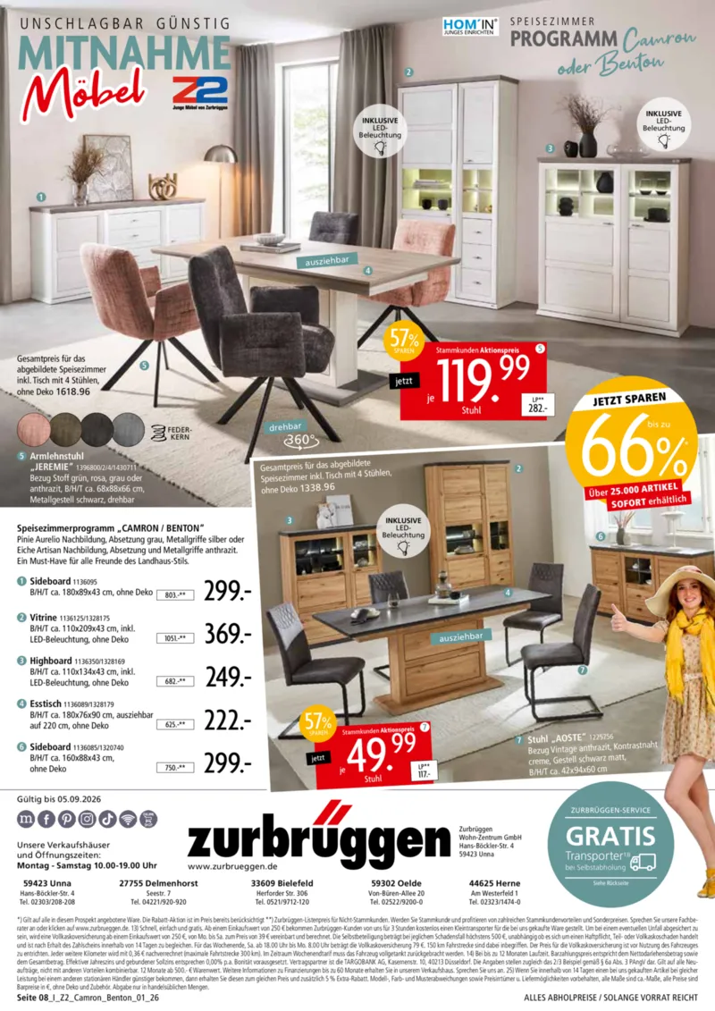 Zurbrüggen Prospekt vom 11.08.2026, Seite 8
