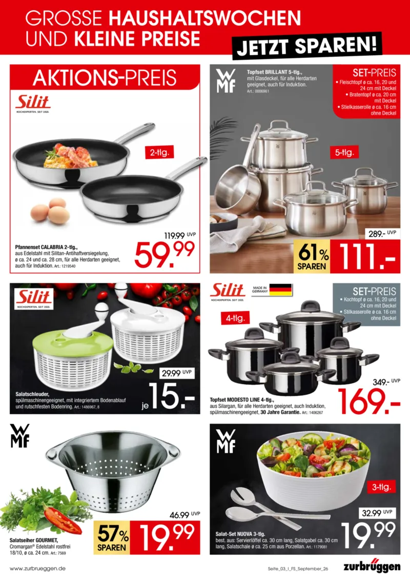Zurbrüggen Prospekt vom 01.09.2026, Seite 3