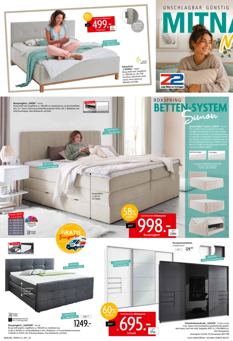 Zurbrüggen Prospekt vom 01.09.2026, Seite 6
