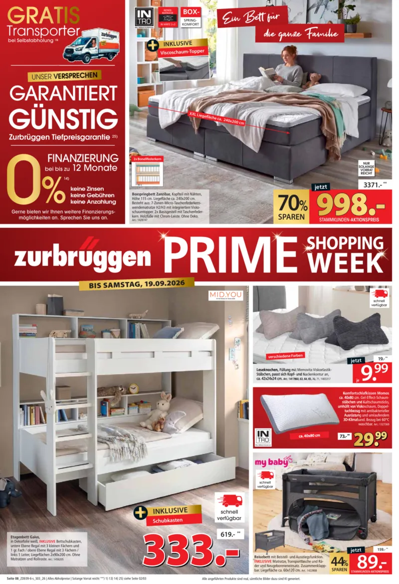 Zurbrüggen Prospekt vom 08.09.2026, Seite 10