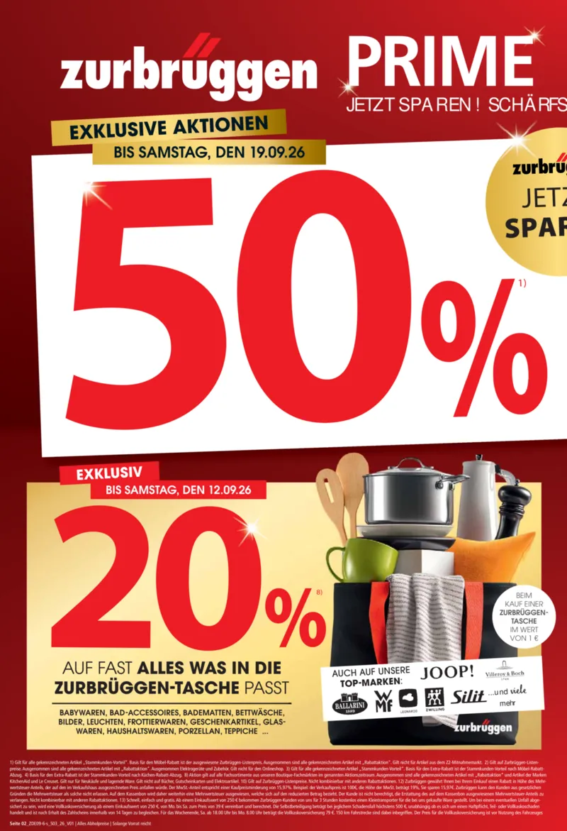 Zurbrüggen Prospekt vom 08.09.2026, Seite 2