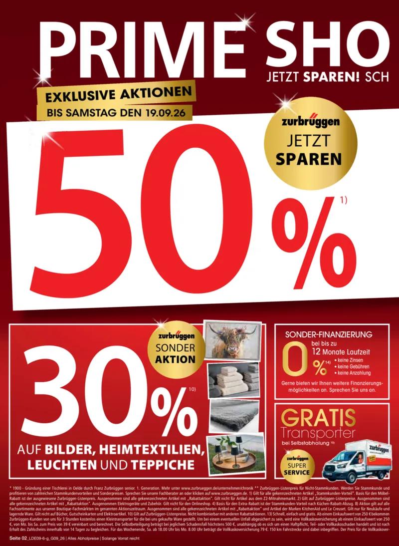 Zurbrüggen Prospekt vom 15.09.2026, Seite 2