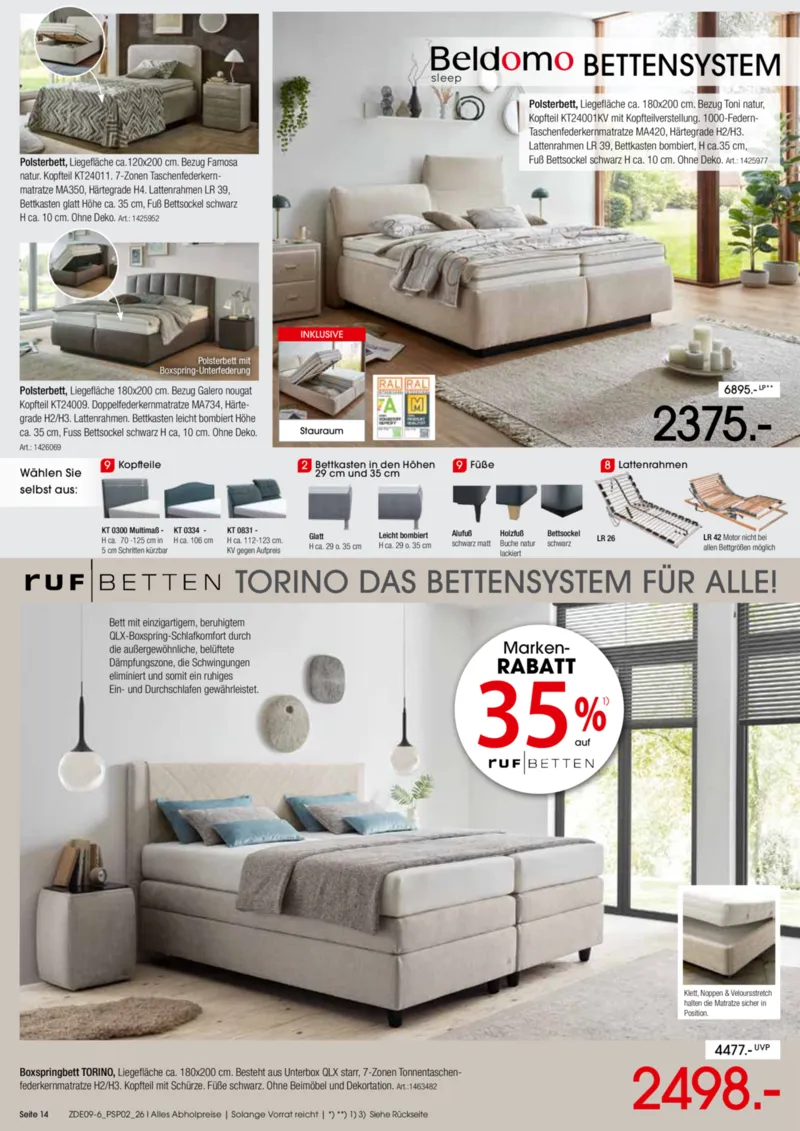 Zurbrüggen Prospekt vom 22.09.2026, Seite 14
