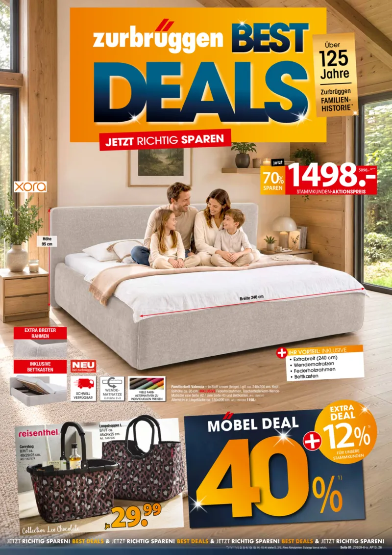 Zurbrüggen Prospekt vom 22.09.2026, Seite 1