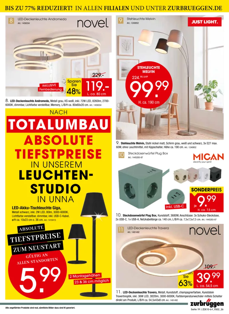 Zurbrüggen Prospekt vom 13.10.2026, Seite 19