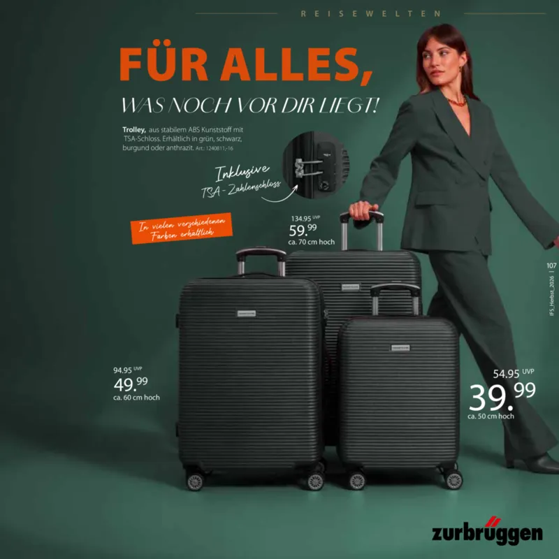 Zurbrüggen Prospekt vom 27.10.2026, Seite 107