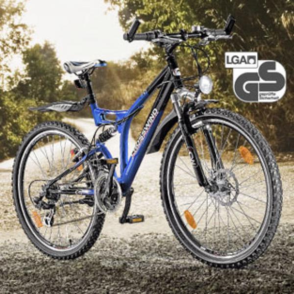 MTB Fully Crosswind 4.7 24er, 26er oder 28er von real