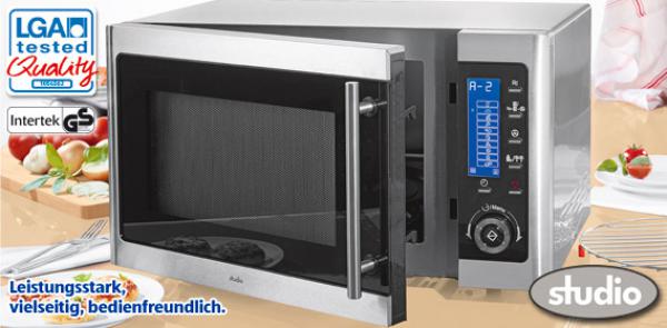 STUDIO® EdelstahlMikrowelle 4 in 1 von Aldi Süd ansehen!