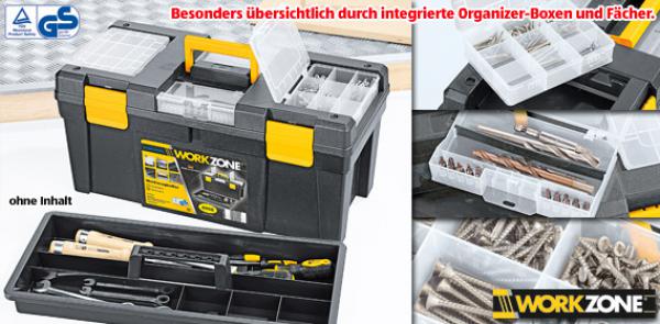 WORKZONE® Werkzeug­koffer von Aldi Süd ansehen!