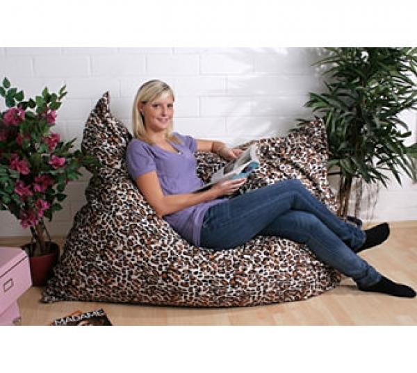 Riesen-Sitzsack Fell-Imitat Leopard, 420 Liter von plus.de ansehen!