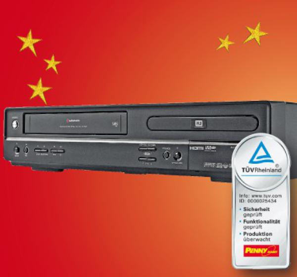 AGFA DVDVHSKombiRekorder DV18909R von Penny Markt ansehen!