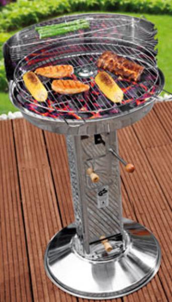 Edelstahl-Säulengrill von Norma ansehen! » DISCOUNTO.de