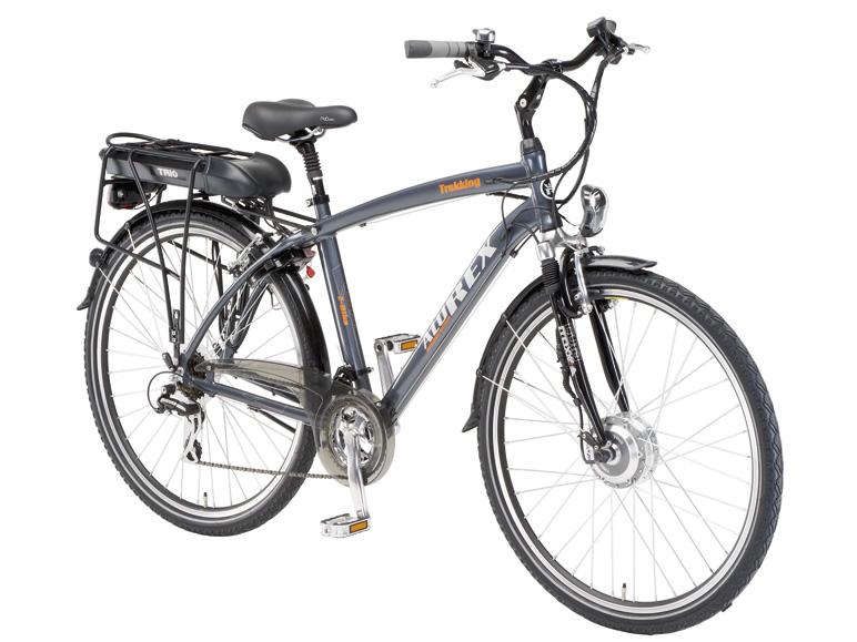 ALUREX AluTrekkingElektrofahrrad 28 Zoll, 36 Volt, 21