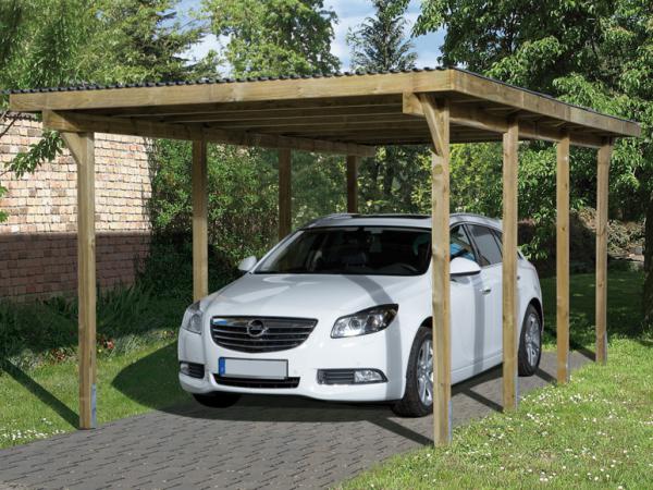 WEKA Flachdachcarport San Remo von Lidl ansehen!