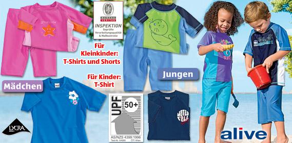 ALIVE® Kinder UVSchutzkleidung von Aldi Süd ansehen!