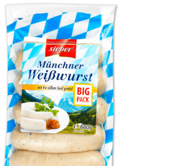 SIEBER Münchner Weißwurst von Penny Markt ansehen!