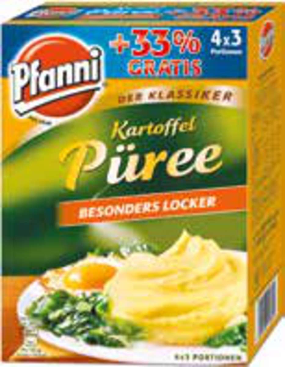 Pfanni Püree 4 x 3 Port. + 33 % gratis von NETTO Supermarkt ansehen!