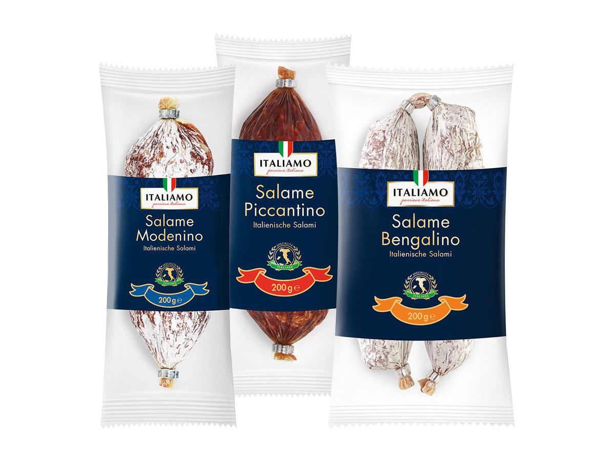 ITALIAMO Italienische Salami von Lidl ansehen!