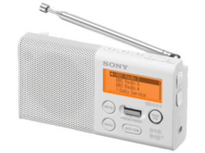 SONY XDR-P1DBPW, Radio, Weiß
