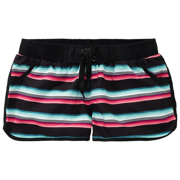 Hill & Sea Mädchen Badeshorts 2-in-1 - Mit Kompressionshose, Schnell Trocknend & Elastisch