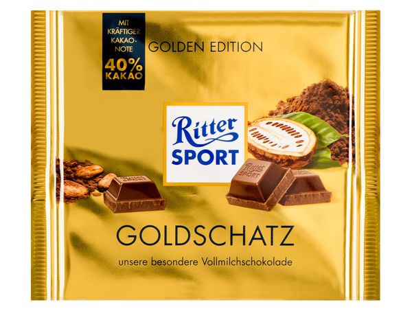 Ritter SPORT Goldschatz von Lidl ansehen!