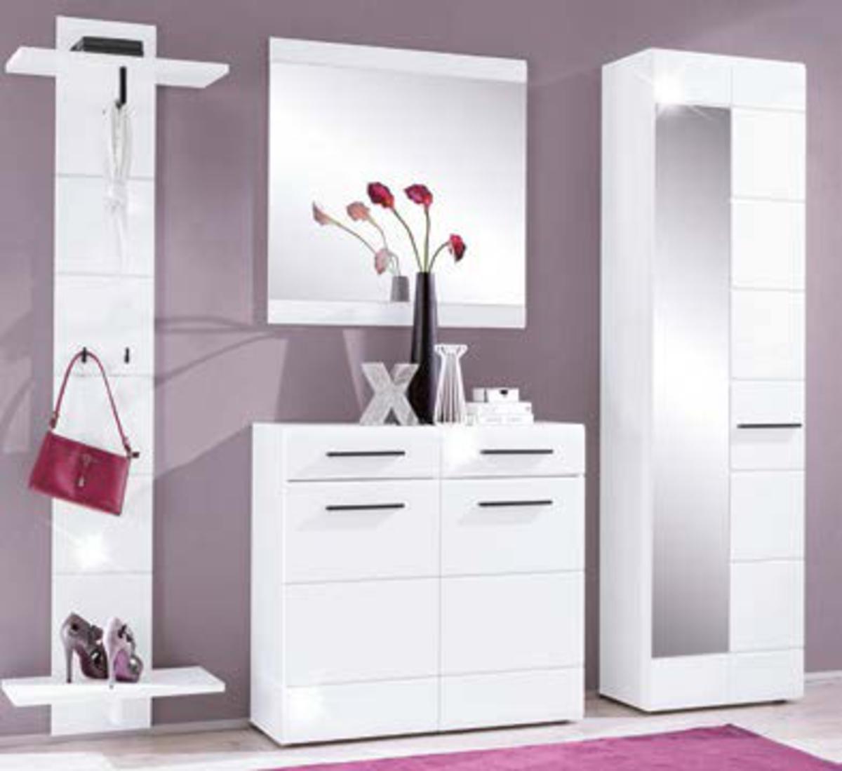 Schuhschrank Hochglanz weiß von ansehen!