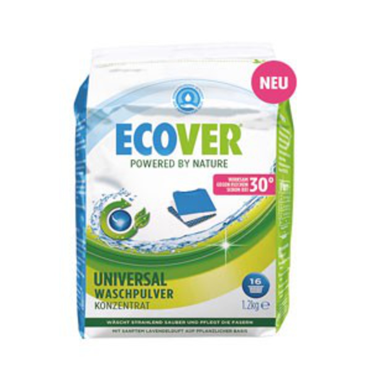 Ecover - Universal-Waschpulver Konzentrat 1200ml von ansehen!