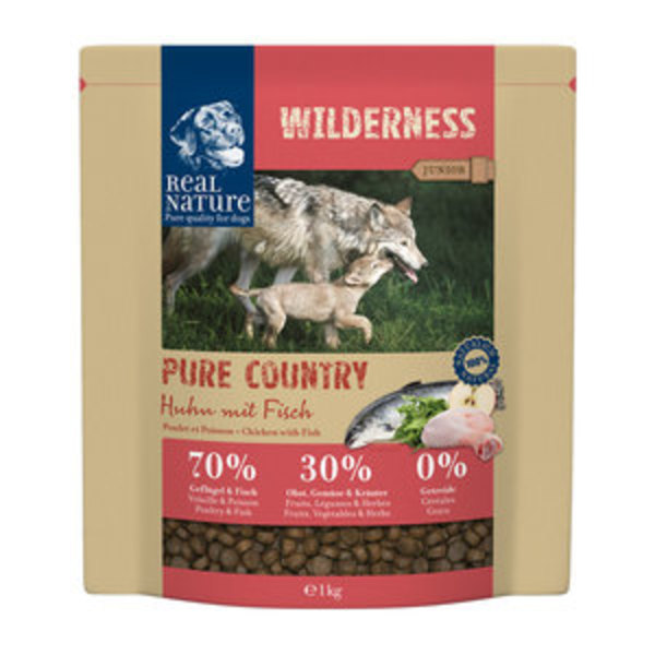 Real Nature Wilderness Pure Country Huhn Mit Fisch REAL NATURE WILDERNESS Pure Country Junior Huhn mit Fisch von Fressnapf
