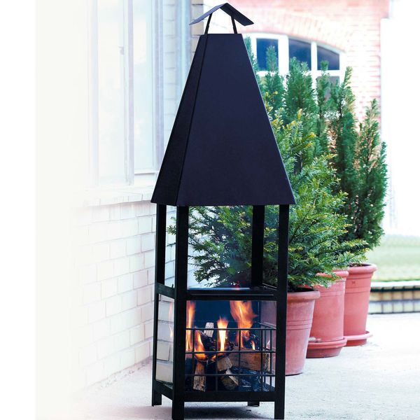 Außenkamin von ansehen!